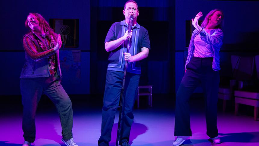 Dementia The Musical actors on stage