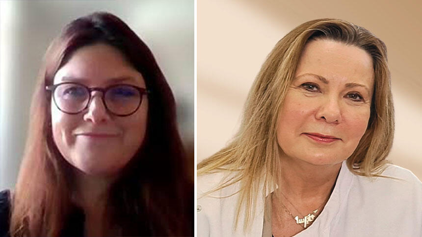 Professor Liz Coulthard and Professor Vanessa Raymont