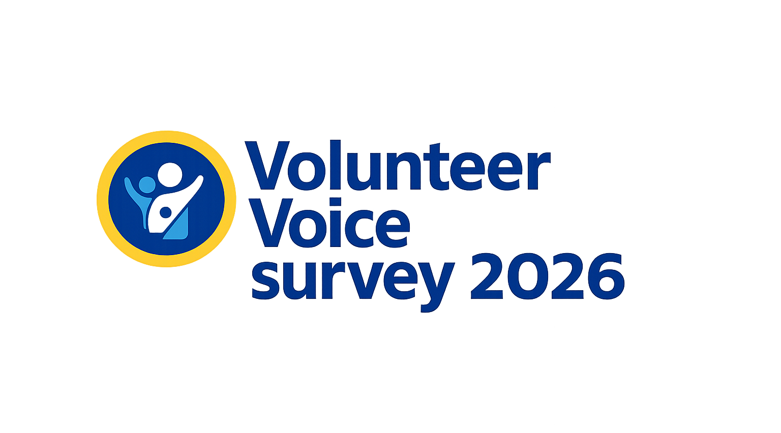 Image with the words 'Volunteer voice survey 2026'