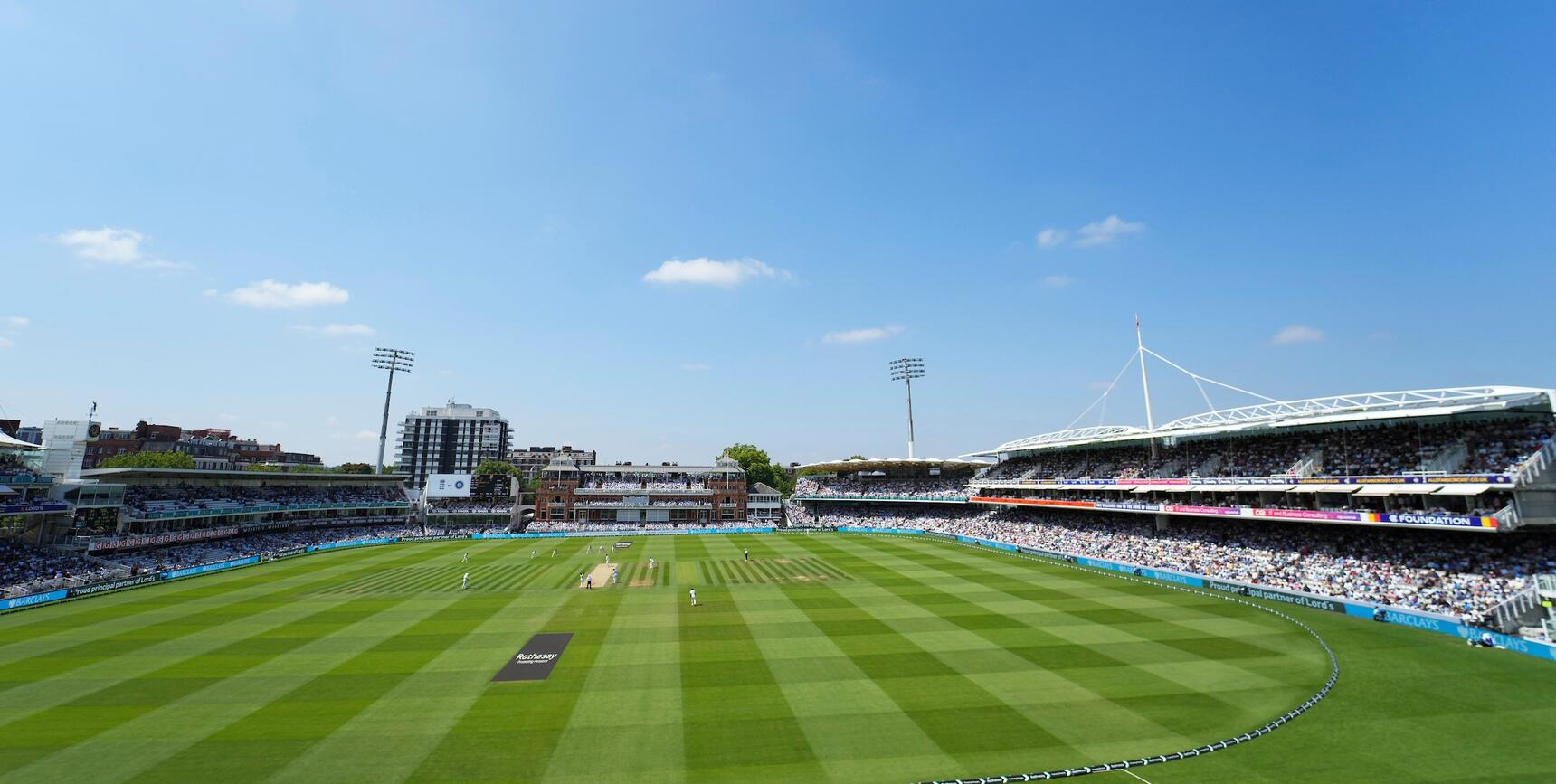 Lord's Cricket Ground on a sunny day