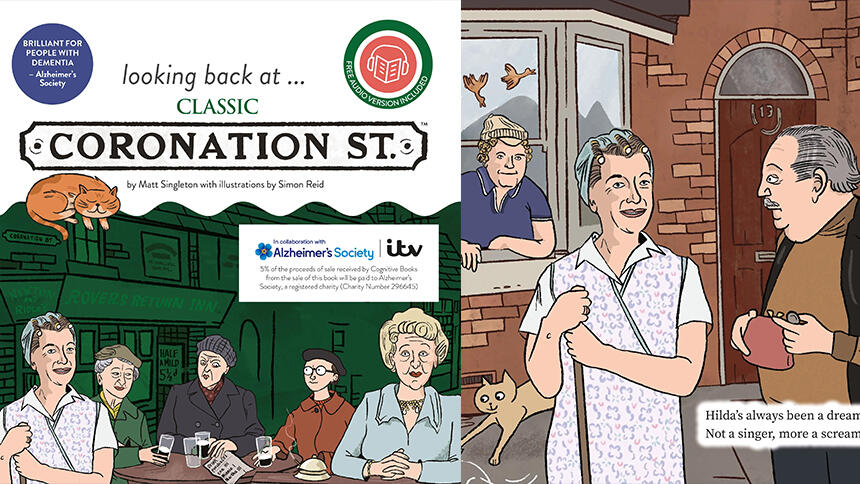Cognitive Book on classic Coronation Street