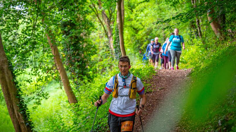 Walker taking part in L2B